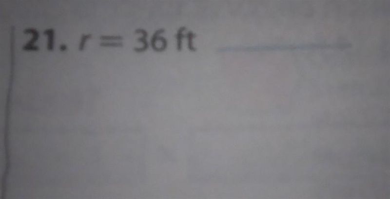 I need help with this i cant understand it very well.Find the diameter of circle with-example-1