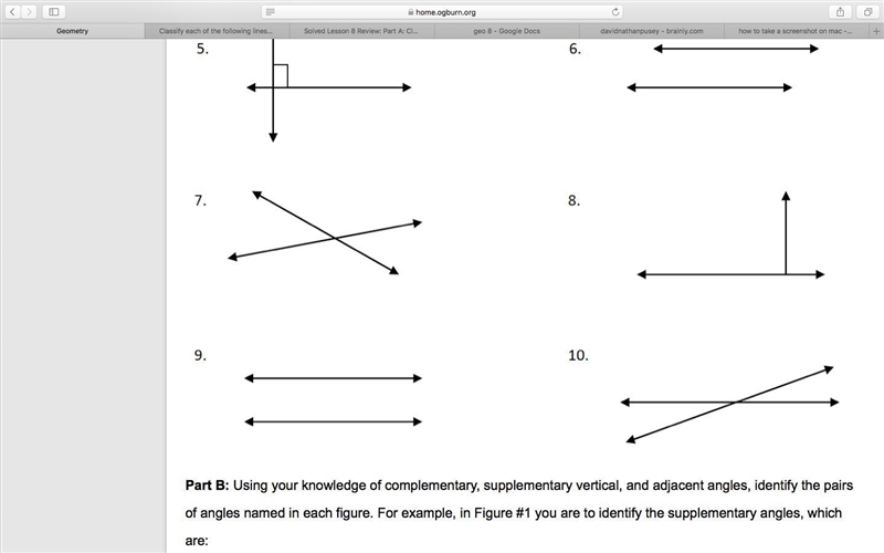 Classify each of the following lines as parallel, transversal or perpendicular.-example-1