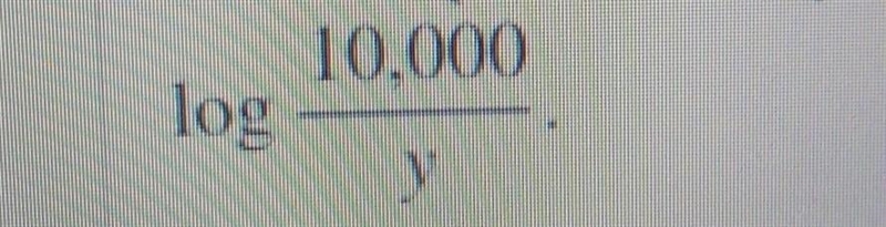 use the quotient property of logarithms to write the logarithm as a difference of-example-1