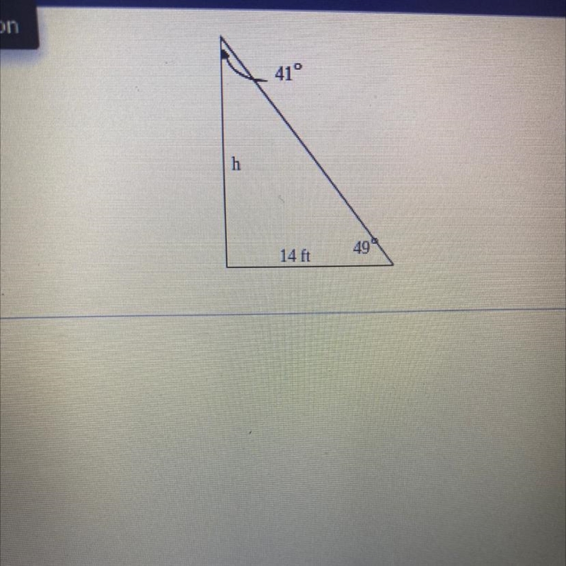 The main sail of a sailboat has the dimensions shown in the figure at the right. What-example-1