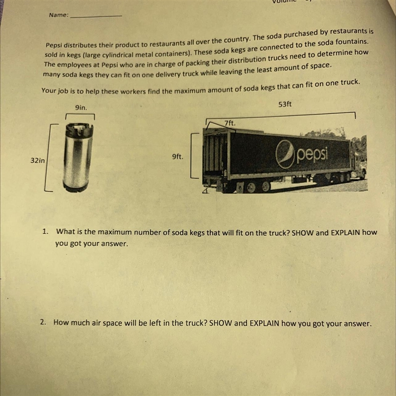 Please help answer this problem for # 1. & 2.-example-1