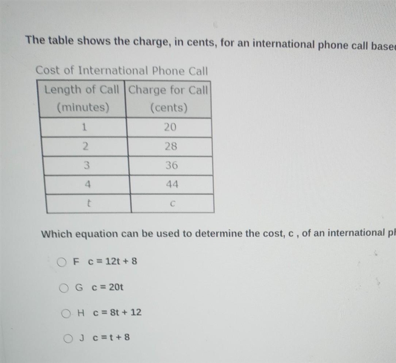 Which equation can be used to determine the cost c-example-1