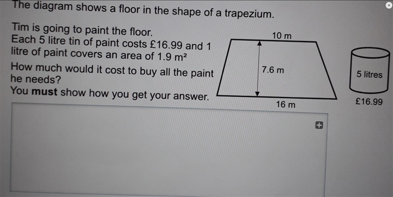 Q7. A is the point with coordinates (5,9)B is the point with coordinates (d, 15)The-example-1