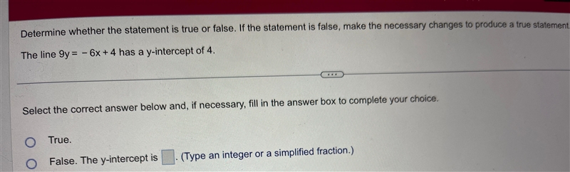 Determine whether the statement is true or false. If the statement is false, make-example-1