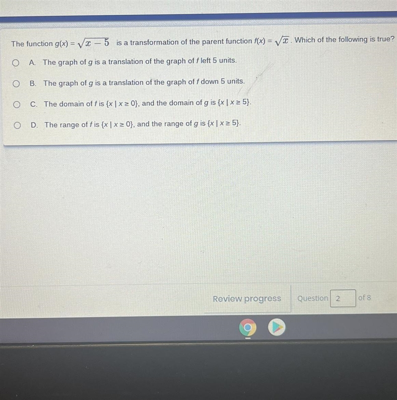 Algebra 2 work, I need help ! (picture below)-example-1