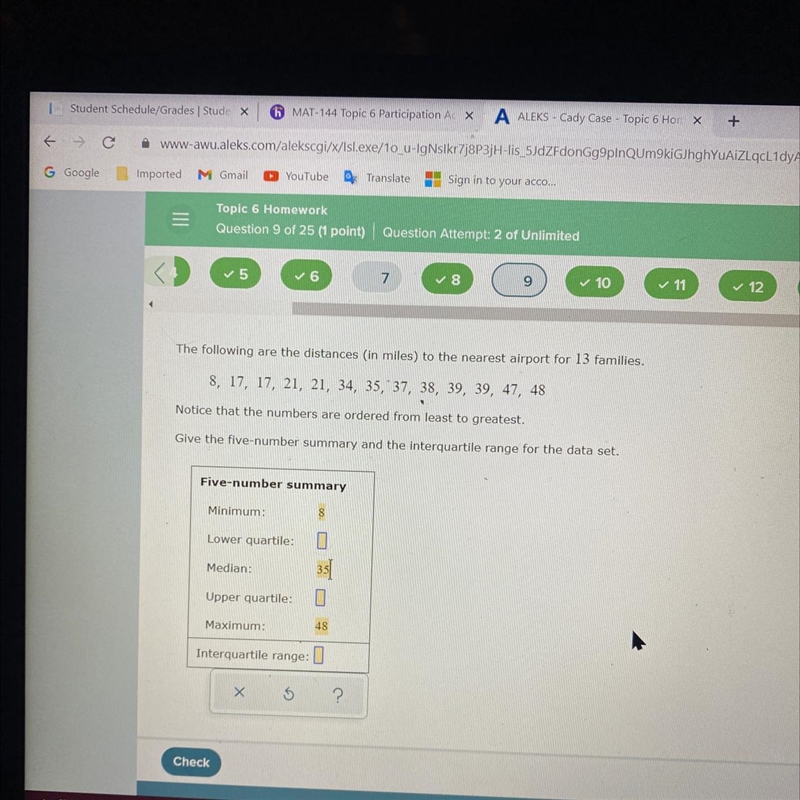 Help finding the interquartile range, lower quartile, and upper quartile!-example-1