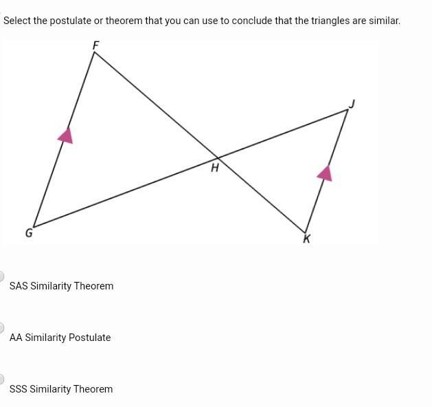 Write a similarity statement for the similar triangles.∆PQR ~ ∆____-example-1