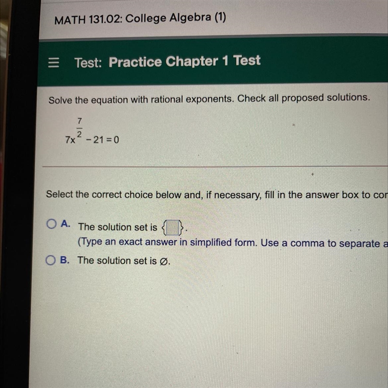 Solve the equation with rational exponents. Check all proposed solutions-example-1