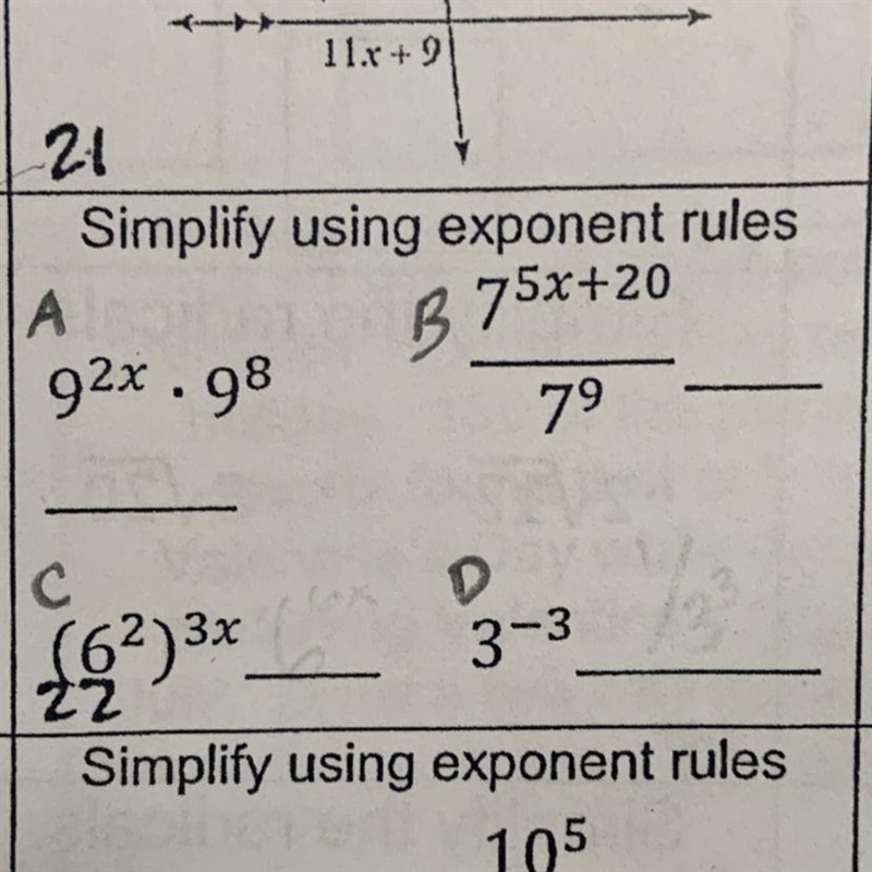 Could you help me go over letter A, B, C, D step by step please?-example-1