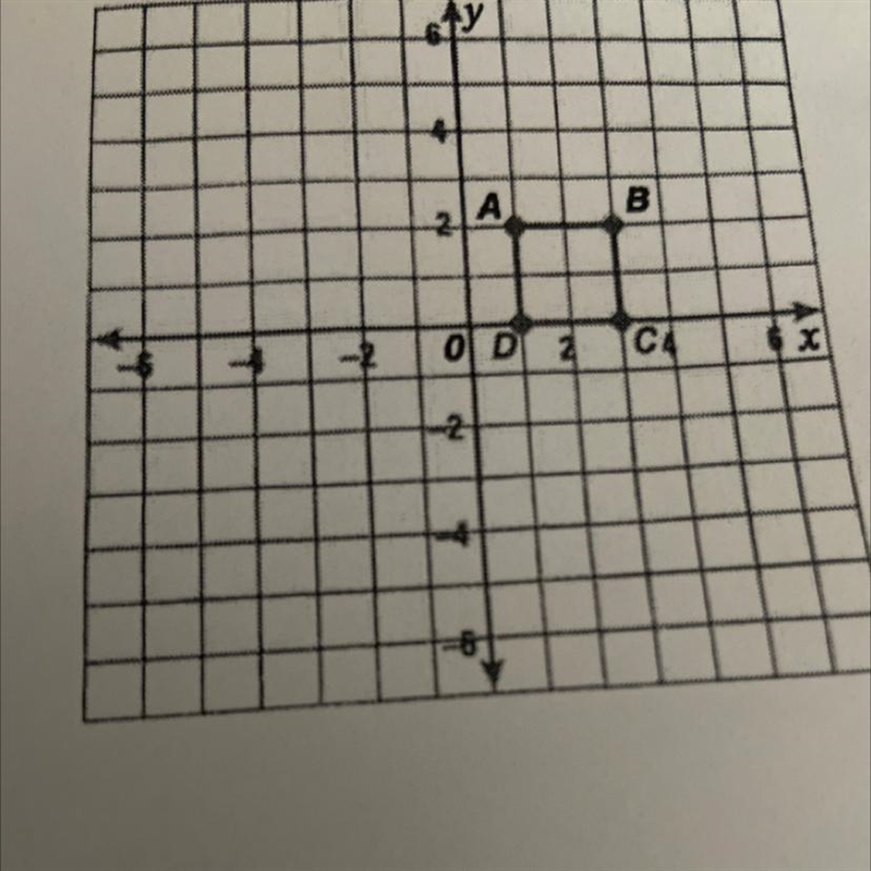 9. Draw the dilation image of ABCD with the center of dilation at the origin and a-example-1