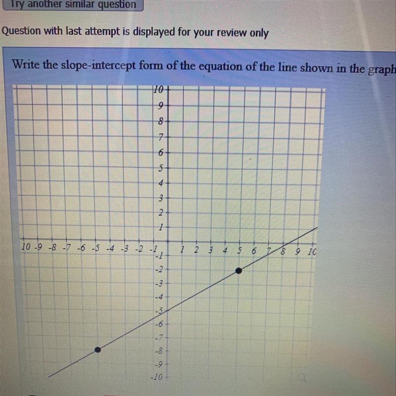 ***I NEED TO FIND THE SLOPE OF THE LINE THOUGH THESE POINTS****-example-1