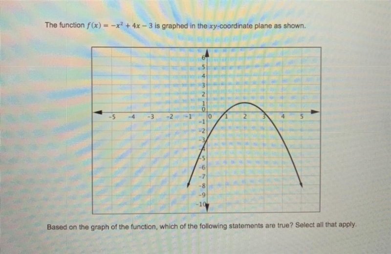 Answer A= f(x)>0 on the interval x <0 Answer B=f(x)>0 on the interval x&lt-example-1