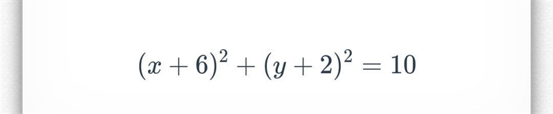 Determine the equation of the graphed circleReminder that the equation should look-example-2