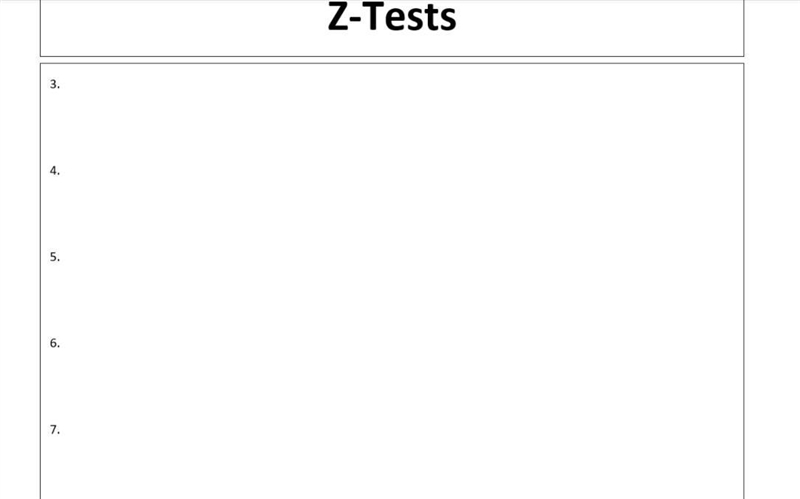 My subject is Statistics and the homeworks topic is Hypothesis Testing (z-tests). I-example-2