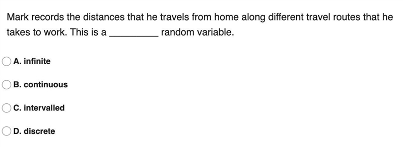 Mark records the distances that he travels from home along different travel routes-example-1