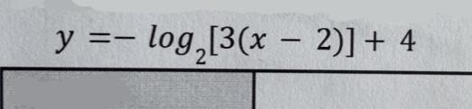 Find features such as x and y intercepts to sketch this function (using e or in is-example-1