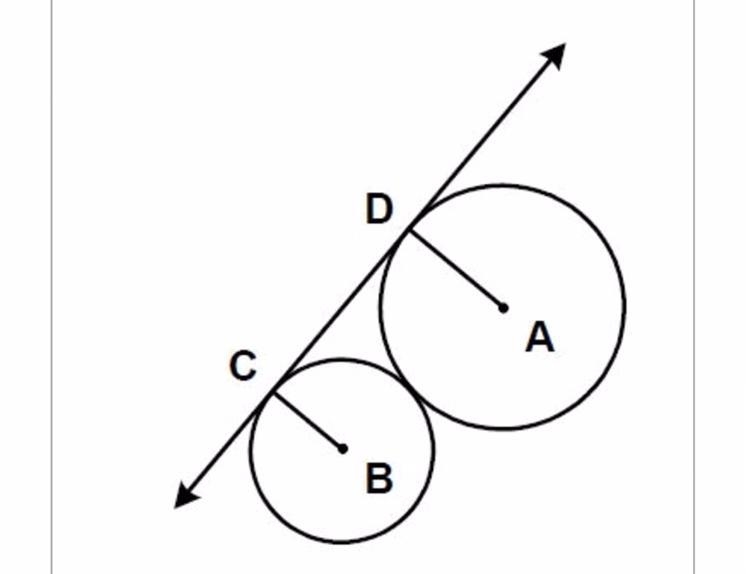 If CD = 4 and AB = 5 and CB = 2, find AD-example-1