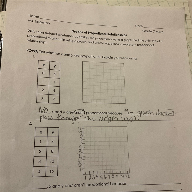 Help me please. I am learning graphs of proportional relationships-example-1