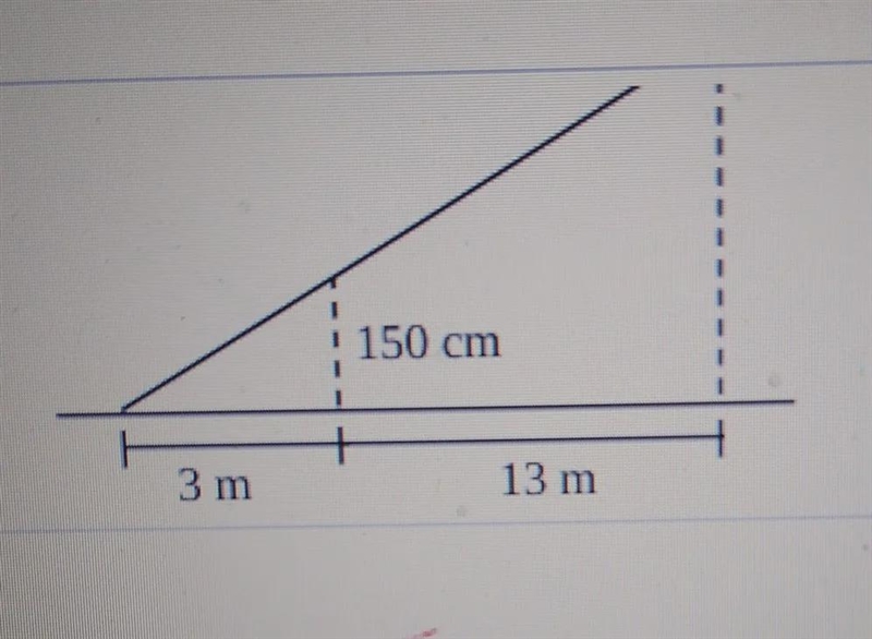 to find the height of a tree, a group of students devised the following method. A-example-1