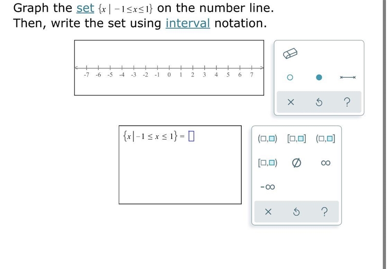 I need help with a Set-Builder and interval notation problem. I will include a picture-example-1