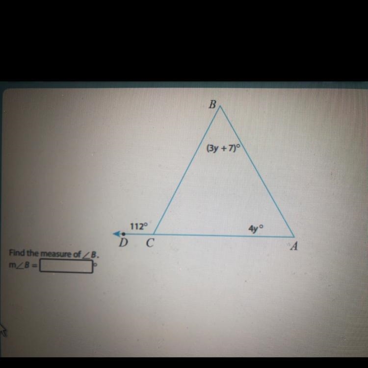 Find the measure of B-example-1