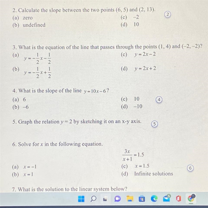 I NEED THE ANSWERS TO 3, 4 and 5 PLEASEEE:))-example-1