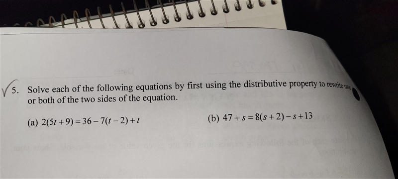 Solve each of the following equations by first using the distributive property to-example-1