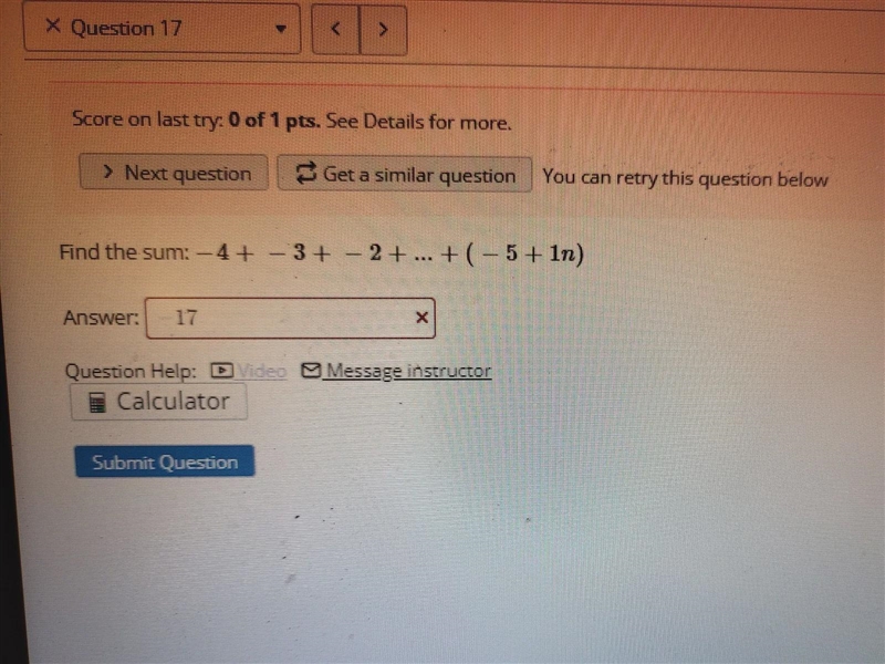 I have a mathematical sequence question a picture included this is an arithmetic sequence-example-1