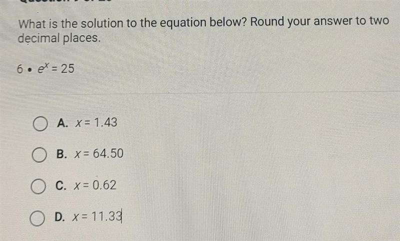 What is the solution to the equation below? Round your answer to two decimal places-example-1