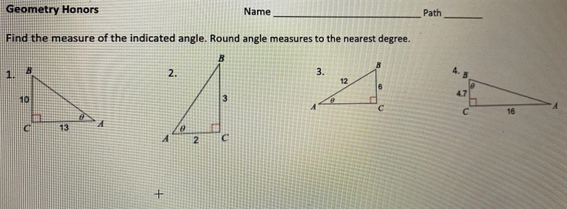 Find the measure of the indicated angle. Round angle measures to the nearest degree-example-1