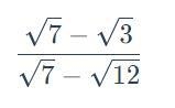 Express as a single fraction in simplest radical form with a rational denominator-example-1