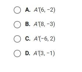 ABC reflected across the x-axis and then dilated by a factor of 12-example-2