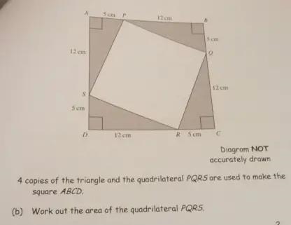 Find perimeter of shaded shape-example-1