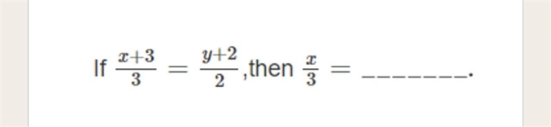 Fill in the blank y / 5 (y + 5) / 5 (y + 6) / 6 y / 2 y / 6-example-1