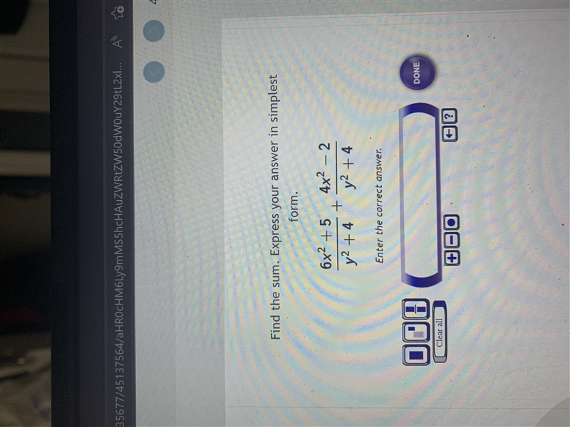 Find the sum. Express your answer in simplest form.-example-1