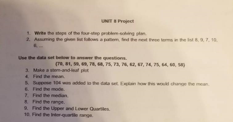 Question 10Answer to question 9: lower is 63 and upper 75-example-1