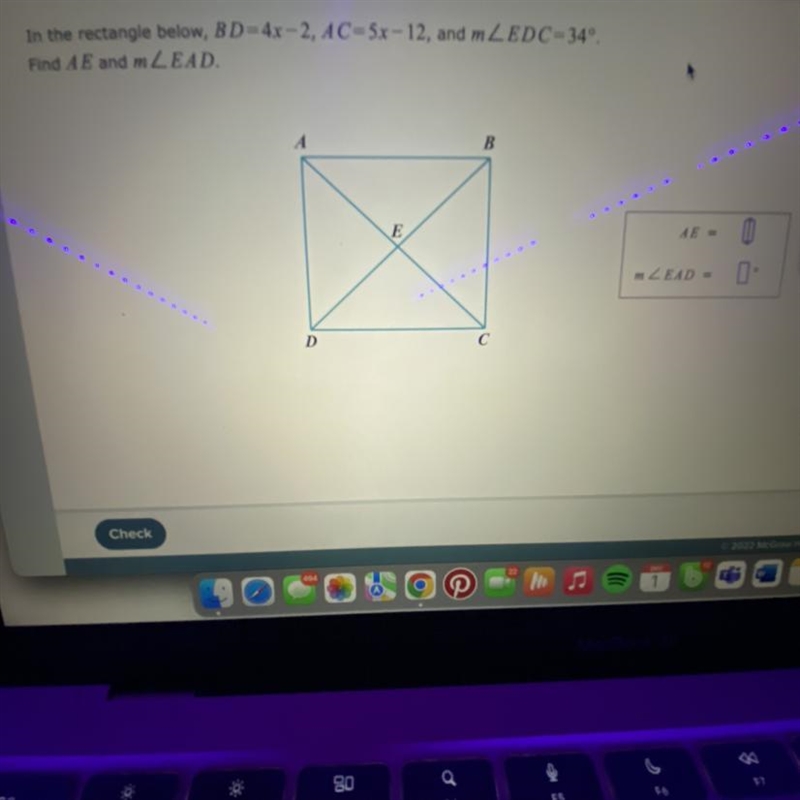 Three verticies of a parallelogram are shown in the figure below. Give the coordinates-example-1