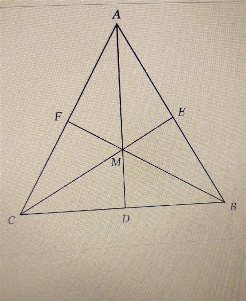 Equilateral triangle ABC has a side of length 50.6. Given that M is the intersection-example-1