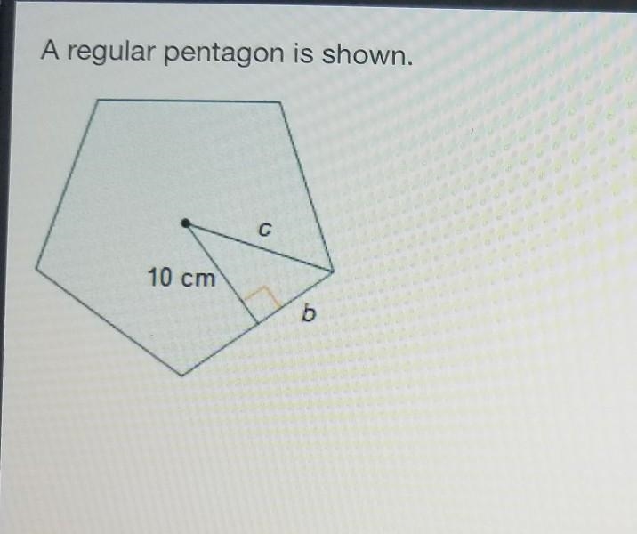 what is the measure of the radius, c, rounded to the nearest hundredth? use an appropriate-example-1