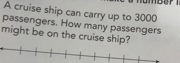 Write an inequality and make a number line that shows the situation.-example-1