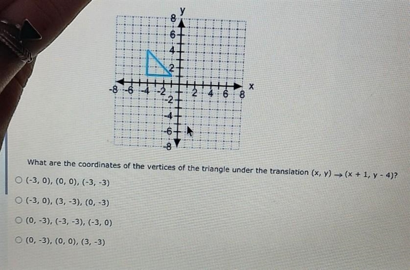 PLEASE HELP ASAP!!!!!What are the coordinates of the vertices of the triangle under-example-1