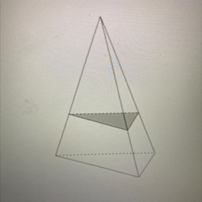 1) A triangular pyramid has a base area of 72cm squared and a height/altitude of 9 cm-example-1