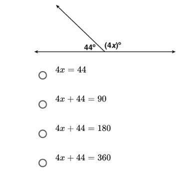 Which equation represents the relationship between the angles shown below?-example-1