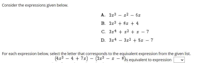 I need help figuring out which expression this belongs to.-example-1