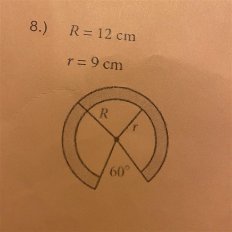 find the area of the shaded region. The radius of each circle is r. If twocircles-example-1