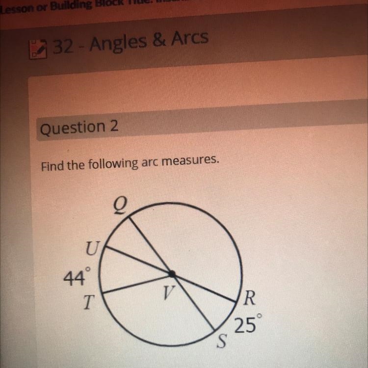 Arc TQ =arc QR =arc TS =arc SQR =arc RQTBackNext-example-1