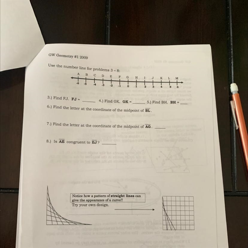 How to do this it says use the number line for problems 3-8-example-1