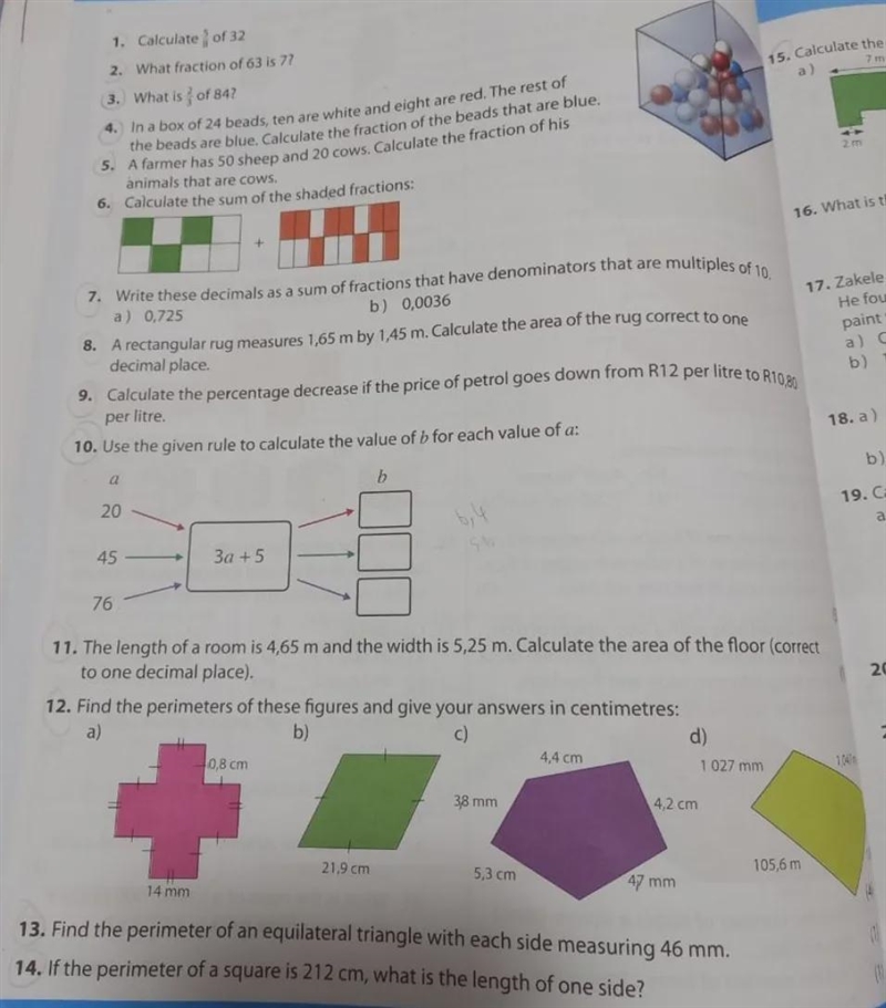 Please assist with following question 2, 7, 9, 10, 13-example-1