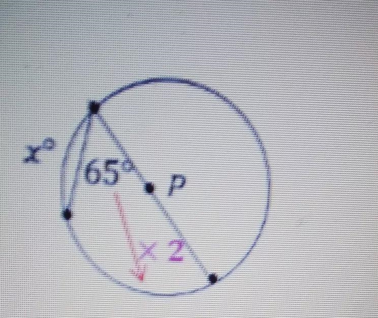 Can someone please help me find the value of x-example-1