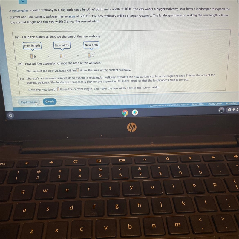 AREA AND VOLUMEInvestigating the effects on the area for non-proportiona-example-1